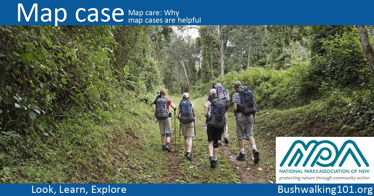 Map Care Bushwalking 101 3078