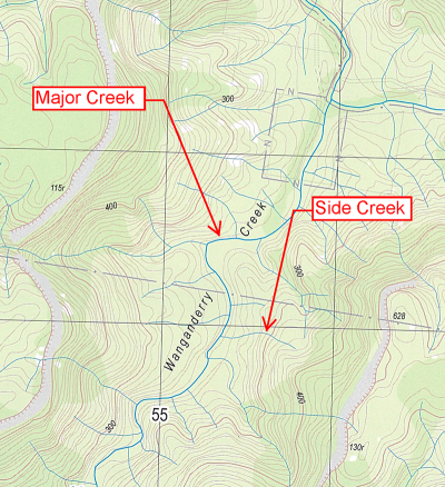 Recognising topographic features – Bushwalking 101